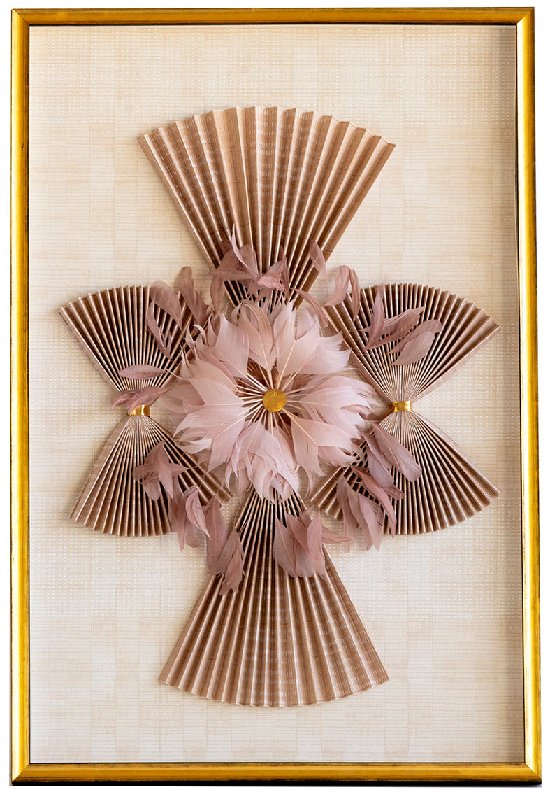 Deco Blush Pleats