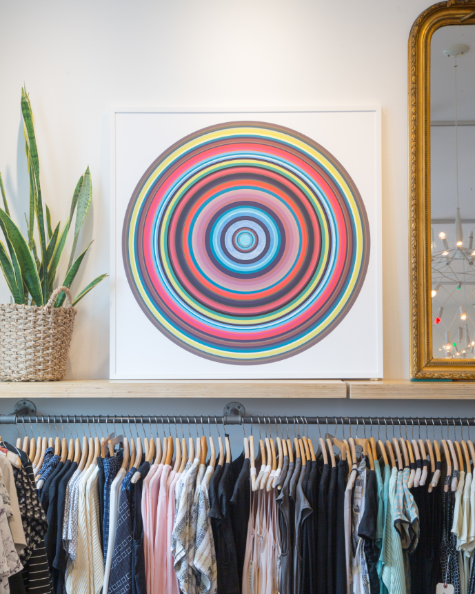 Multi Color Concentric Circles