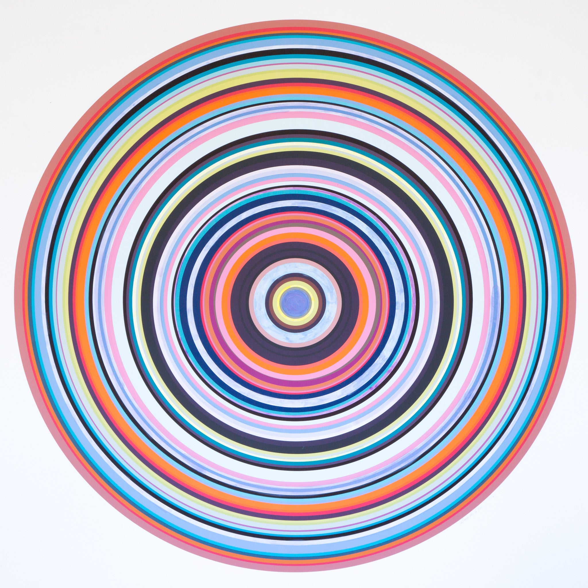 Multi Color Concentric Circles