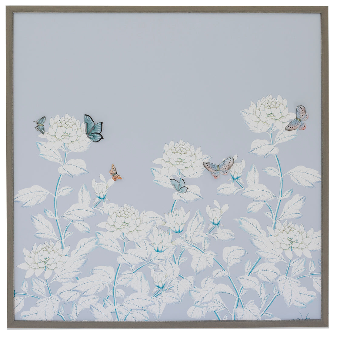 Chrysanthemum Chinoiserie, pale blue