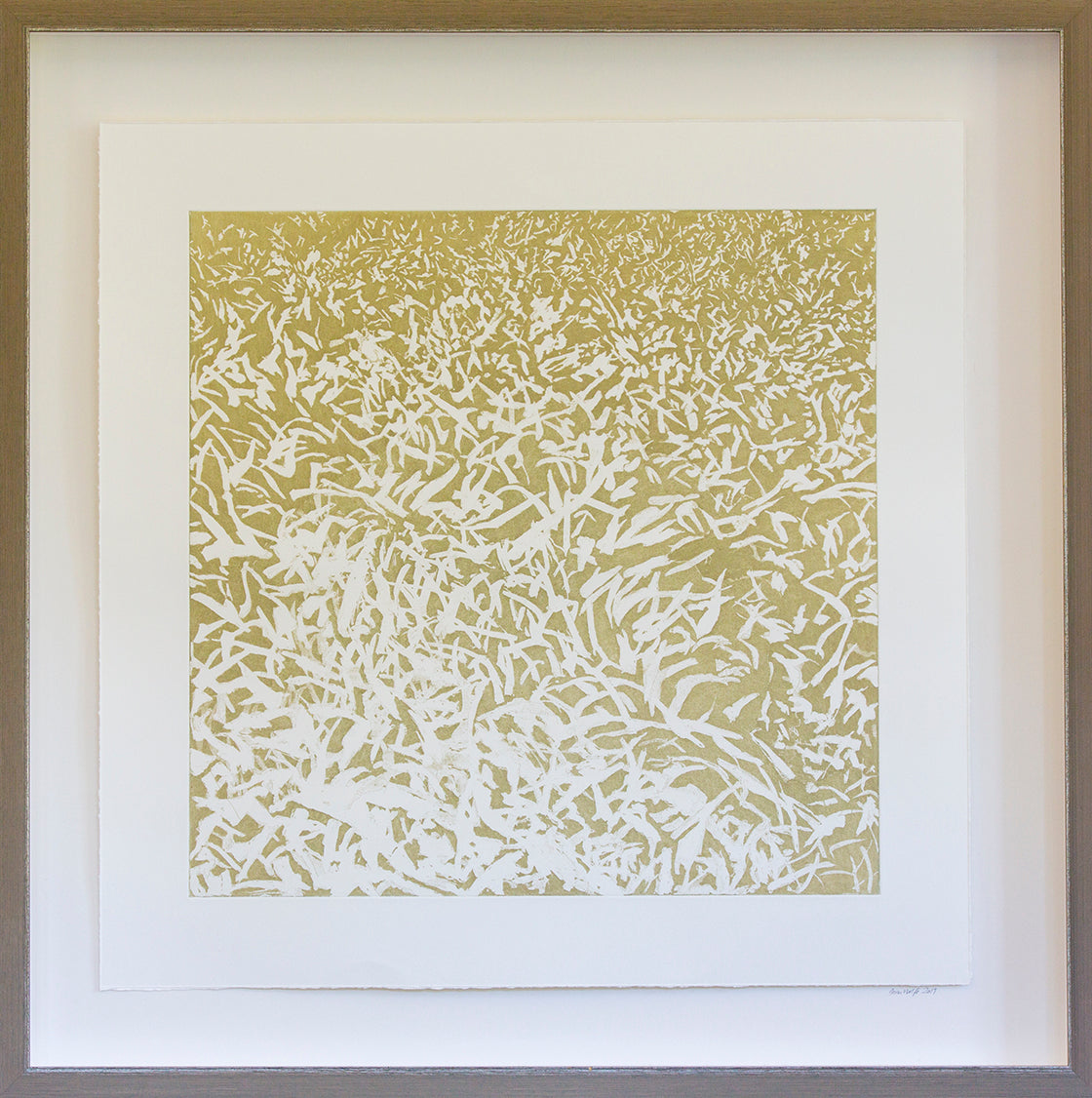 Abstract: Straw Grass Intaglio